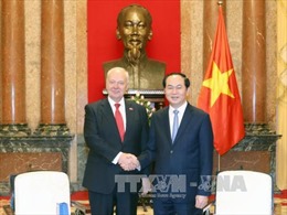 Chủ tịch nước Trần Đại Quang tiếp Đại sứ LB Nga